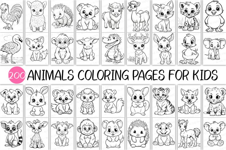 Cute Animals Coloring Pages Printable: Unlock Creativity and Learning