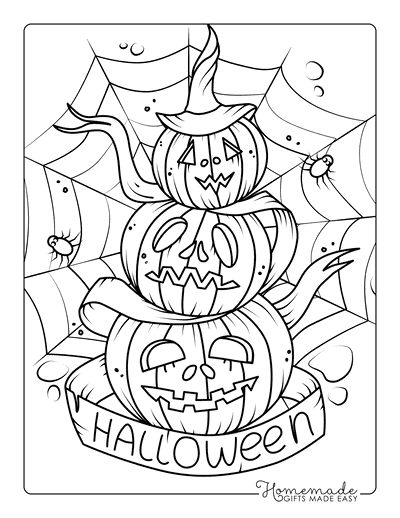 Free Printable Pumpkin Coloring Pictures: Spooktacular Fun for All Ages